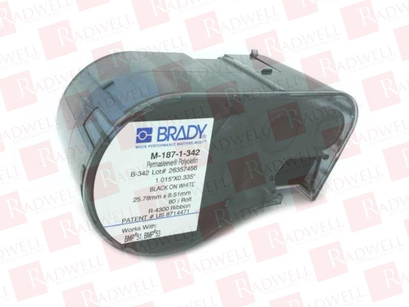 BRADY M-187-1-342