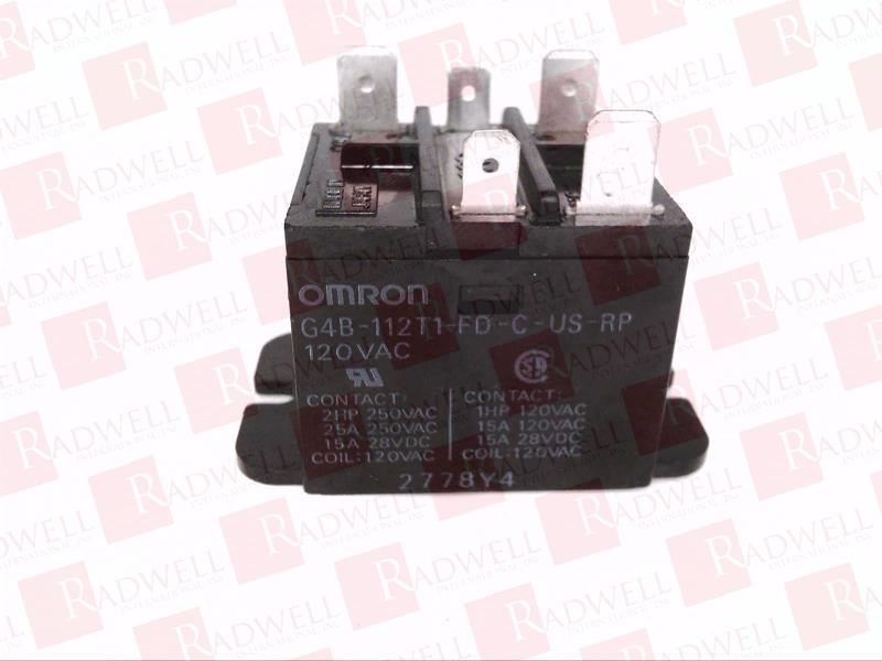 OMRON G4B-112T1-FD-C-US-RP-AC120