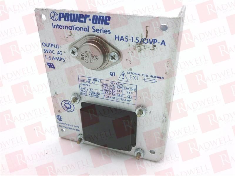 BEL FUSE HA5-1.5/OVP-A