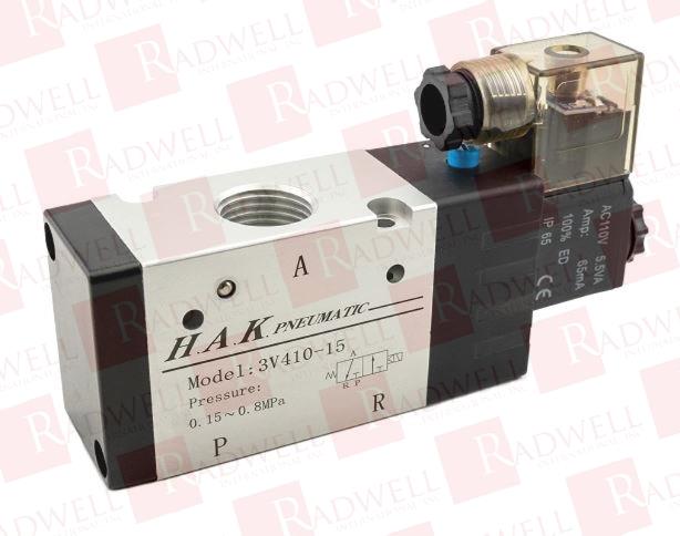 HAK FLUID POWER EQUIPMENT 3V410-15 (110V AC)