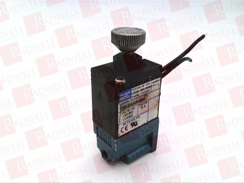 MAC VALVES INC TP-DAAP-4DA