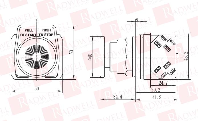 RADWELL VERIFIED SUBSTITUTE HT8DBRAB-SUB
