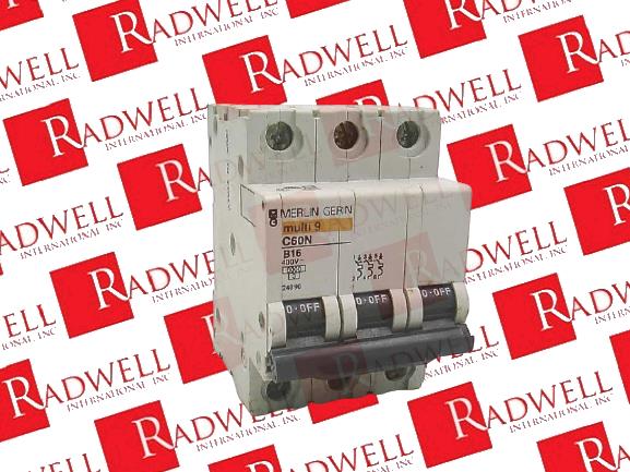 SCHNEIDER ELECTRIC C60N0-3P-16A