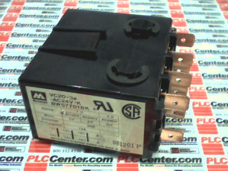 MATSUSHITA ELECTRIC VC20-3A-AC24V-K