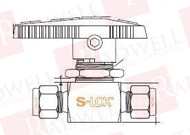 S LOK SBV3H-S-12T-PC-S6