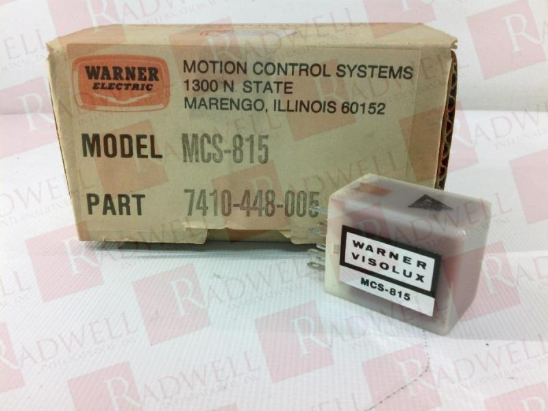 ALTRA INDUSTRIAL MOTION MCS-815