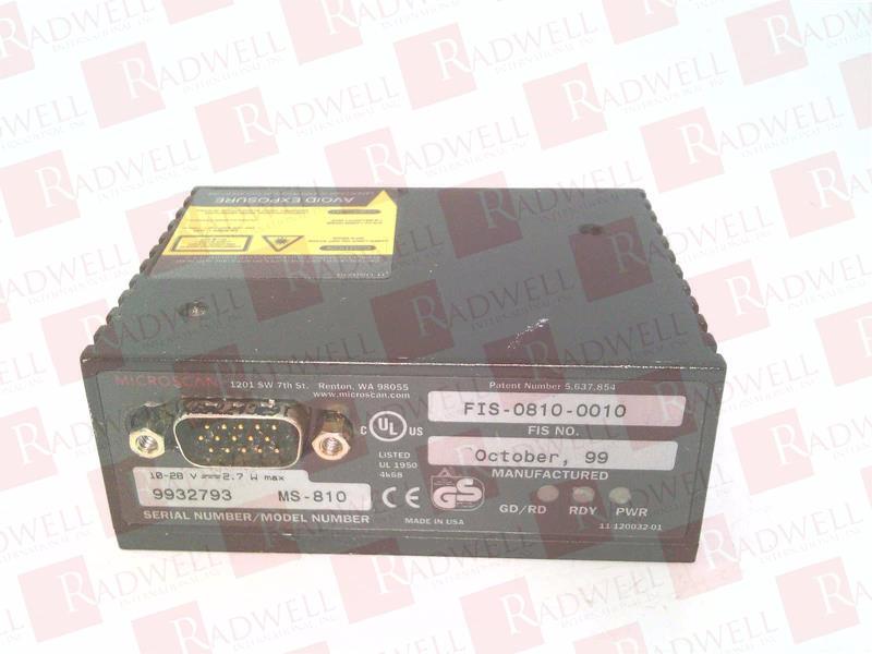 OMRON FIS-0810-0010