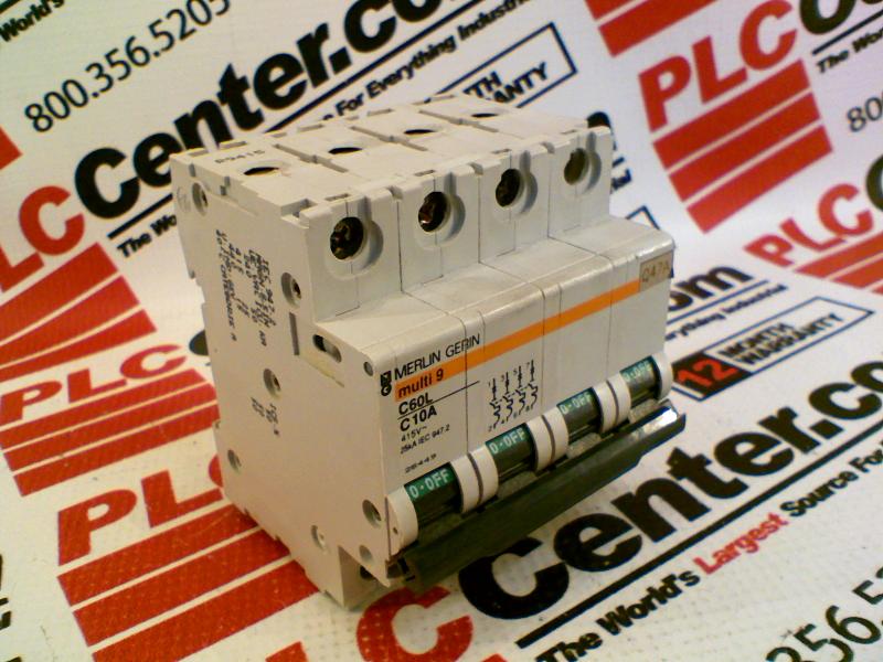 SCHNEIDER ELECTRIC C60L-4P-C10A