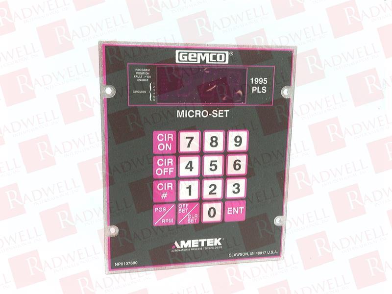 AMETEK 1995-A-6M-X-X