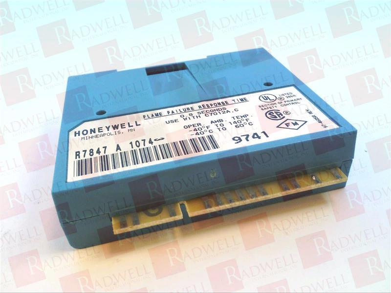 HONEYWELL R7847A1074