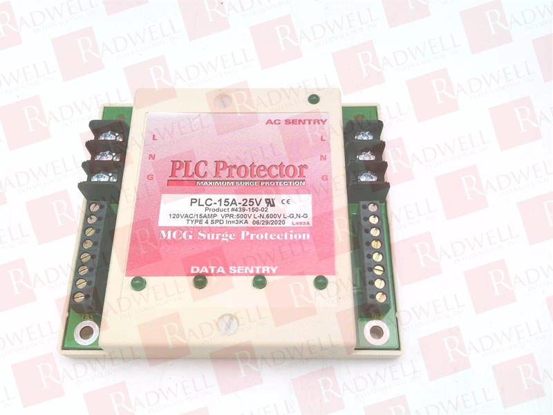 MCG SURGE PROTECTION PLC15A-25V