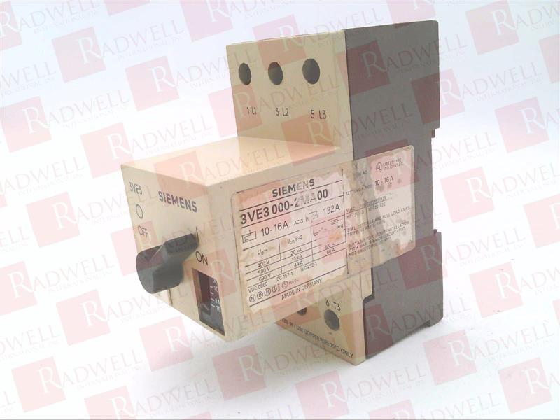 SIEMENS 3VE3000-2MA00