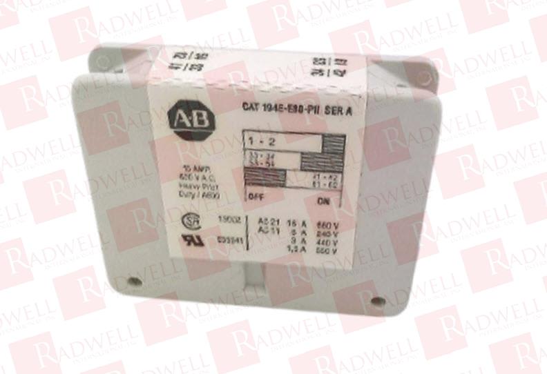 ALLEN BRADLEY 194E-E80-P11