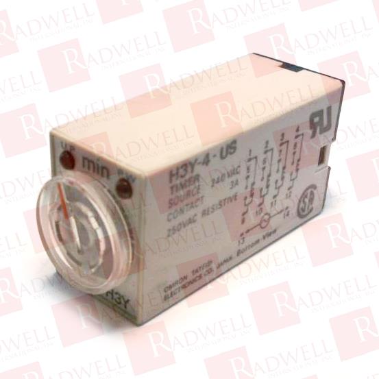 OMRON H3Y-4-US AC240 3H