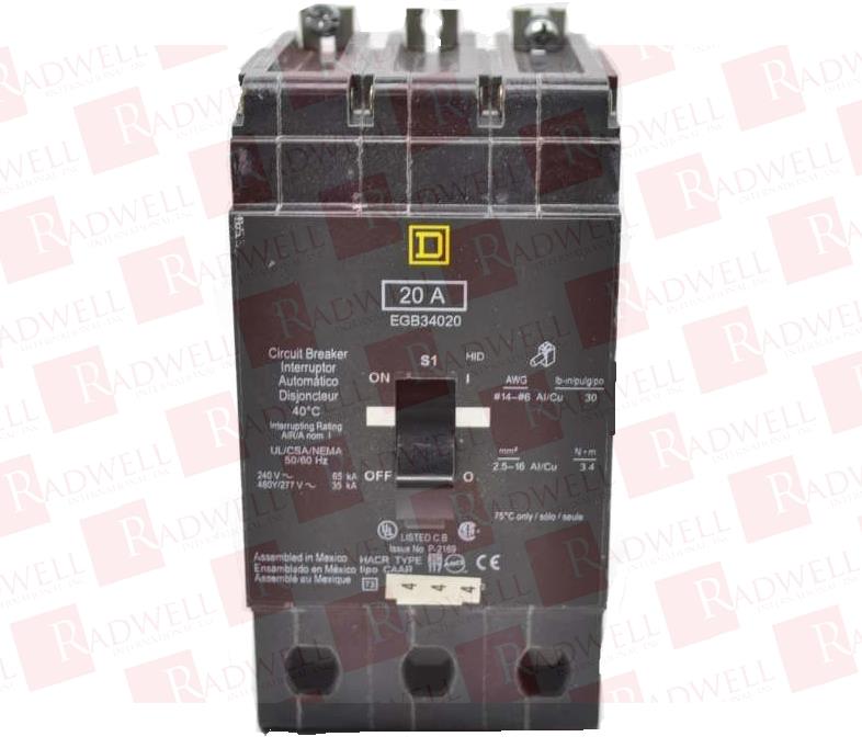 SCHNEIDER ELECTRIC EGB34020