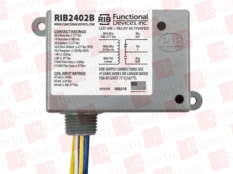 FUNCTIONAL DEVICES RIB2402B