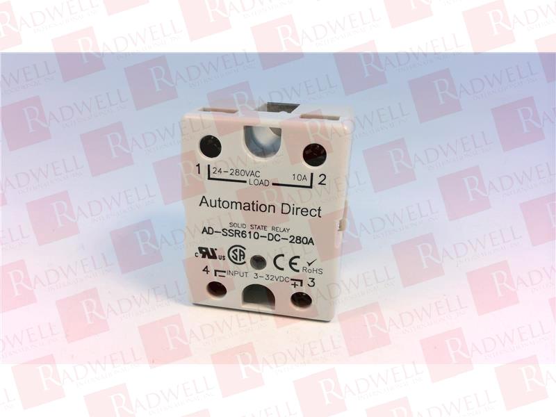 AUTOMATION DIRECT AD-SSR610-DC-280A