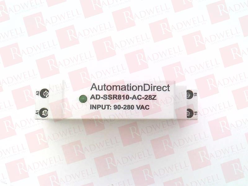 AUTOMATION DIRECT AD-SSR810-AC-28Z