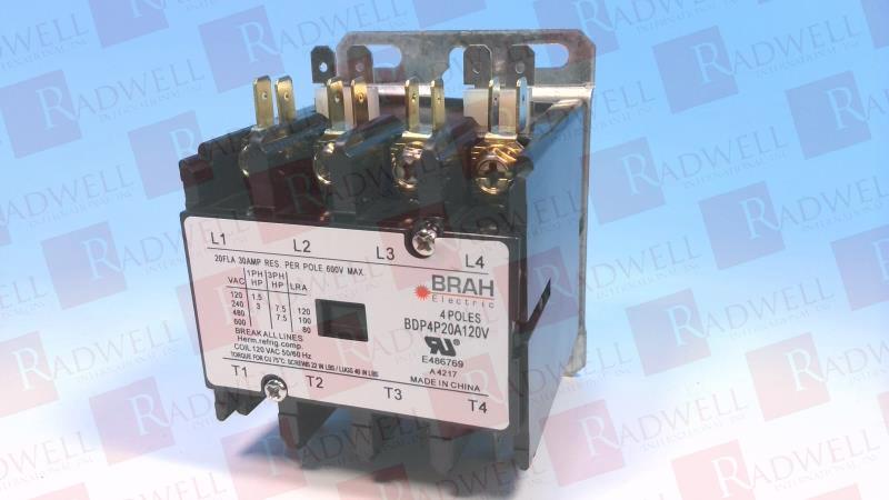 RADWELL RAD-CTR-4P20A120V