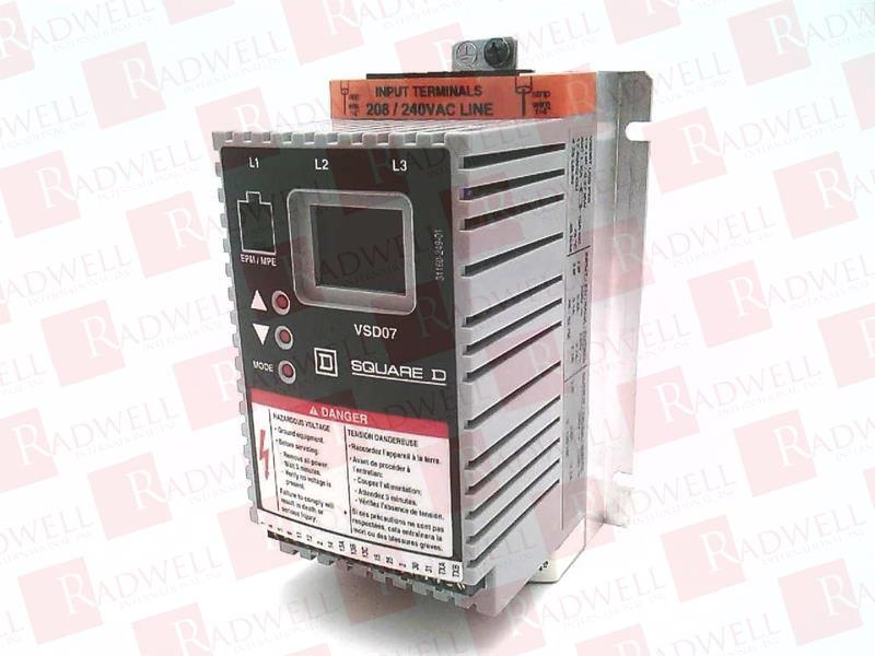 SCHNEIDER ELECTRIC VSD07-U09-P20