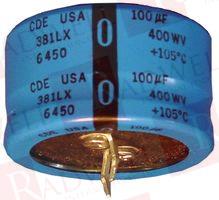 CORNELL DUBILIER 381LX223M035A052