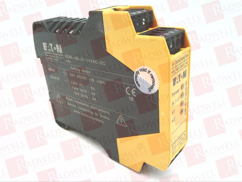 EATON CORPORATION ESR5-NO-21-24VAC-DC