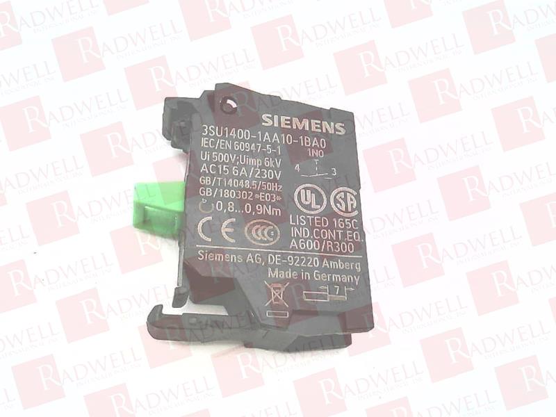 SIEMENS 3SU1400-1AA10-1BA0