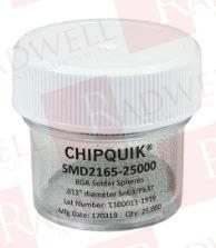 CHIP QUIK INC SMD2165-25000
