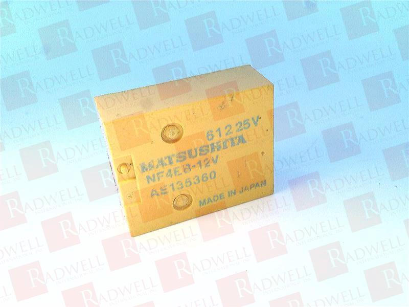 MATSUSHITA ELECTRIC NF4EB-12V-A