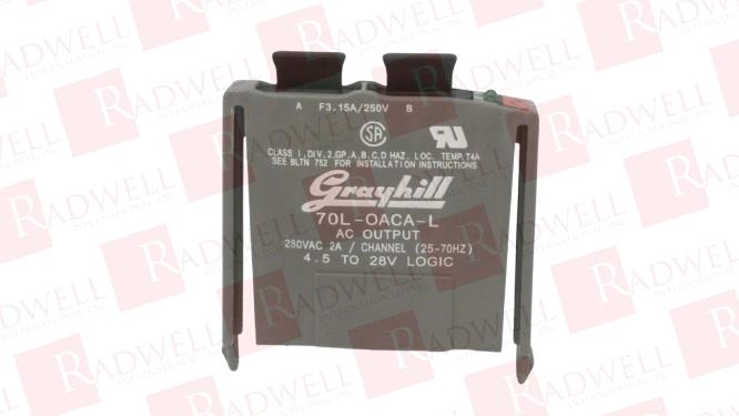 GRAYHILL INC 70L-OACA-L
