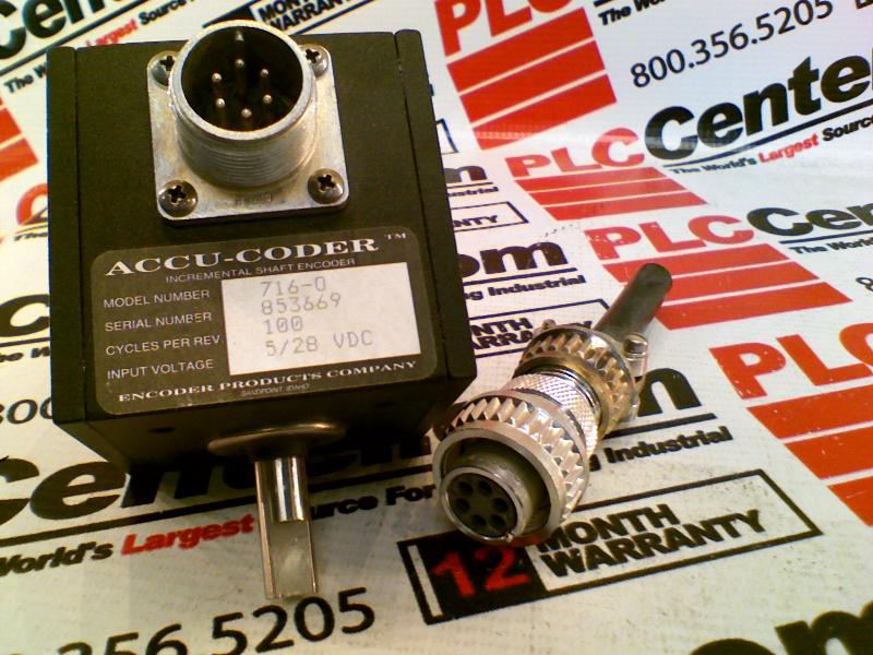 ENCODER PRODUCTS 716-0100-S-S-6-S-S-Y