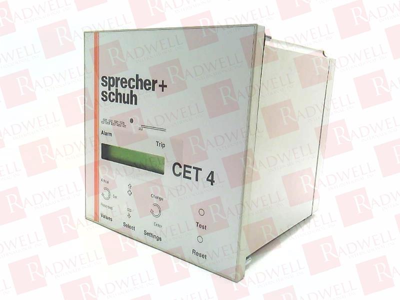 SPRECHER & SCHUH CET-4-220-240VAC