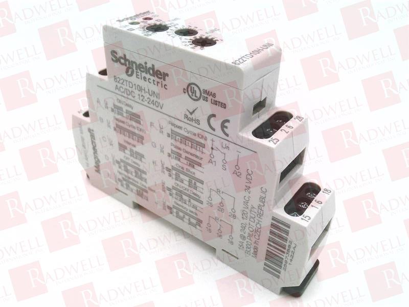 SCHNEIDER ELECTRIC 822TD-10H-UNI