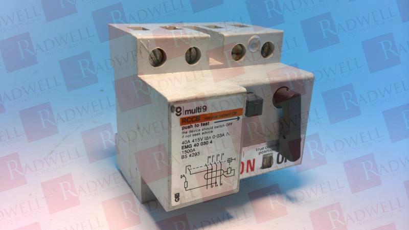 SCHNEIDER ELECTRIC EMG 40 030 4