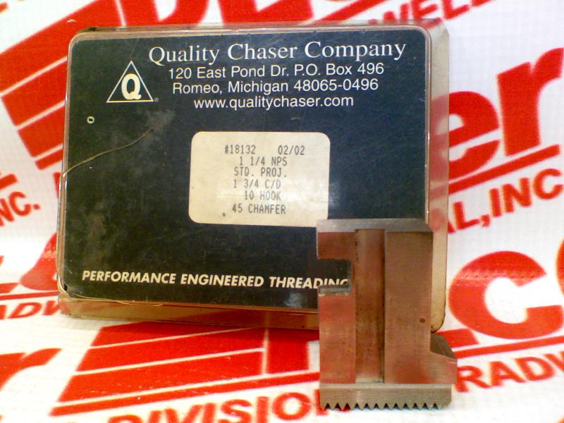 QUALITY CHASER CO 18132