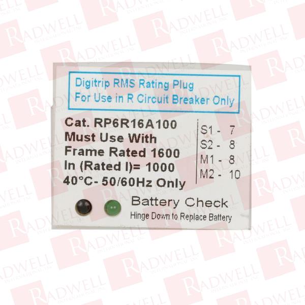 EATON CORPORATION RP6S16A120