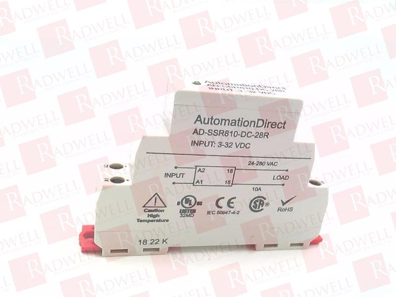 AUTOMATION DIRECT AD-SSR810-DC-28R