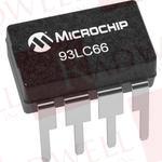 MICROCHIP TECHNOLOGY INC 93LC66-I/P