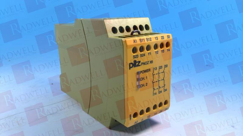 PILZ PNOZ-X6-110-120VAC-3N/O