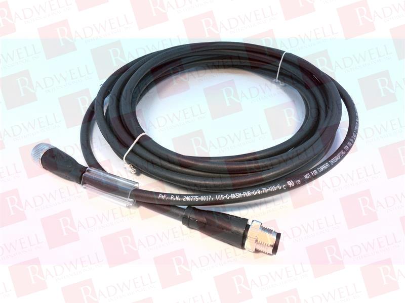 PEPPERL & FUCHS V15-G-BK5M-PUR-U/0,75-V15-G