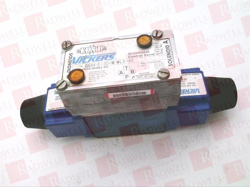 EATON CORPORATION DG4V-3-3C-M-WLB-40