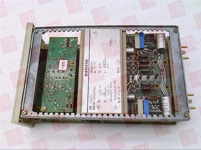 SIEMENS M08100-F9291-R111