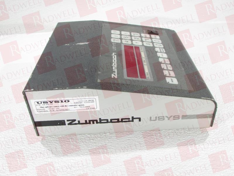 ZUMBACH ELECTRONIC USYS100