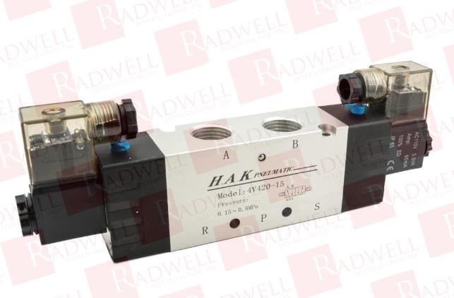 HAK FLUID POWER EQUIPMENT 4V420-15 (12V DC)