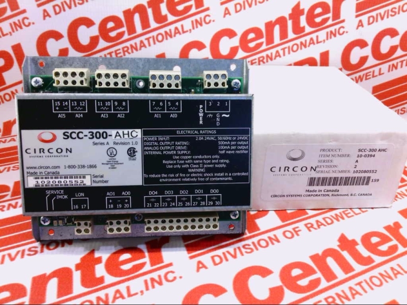 EFFICIENT BUILDING AUTOMATION SCC-300-AHC