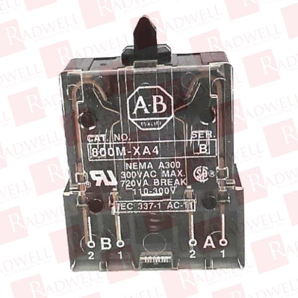 ALLEN BRADLEY 800M-XA4