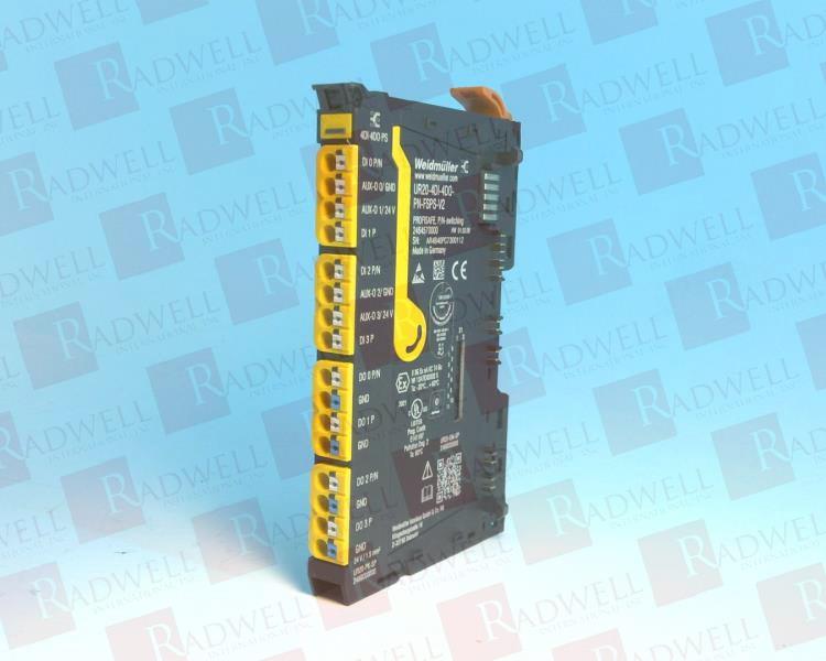 WEIDMULLER UR20-4DI-4DO-PN-FSPS-V2