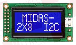 MIDAS DISPLAYS MC20805A6W-BNMLWI-V2