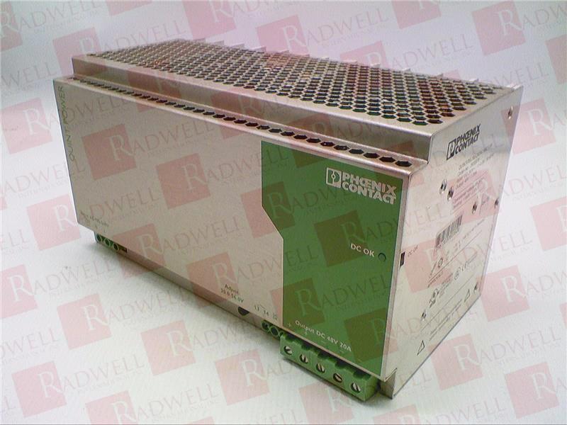 PHOENIX CONTACT QUINT-PS-100-240AC/48DC/20