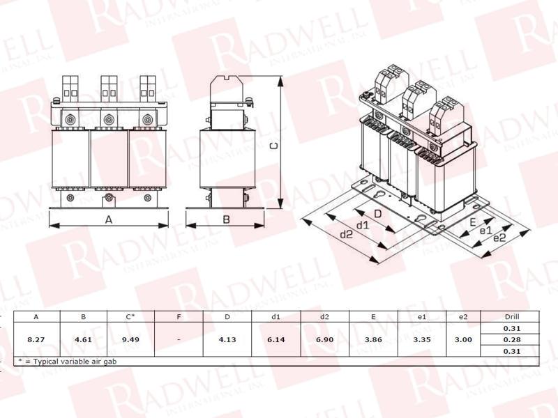 RADWELL VERIFIED SUBSTITUTE RL-08002-SUB